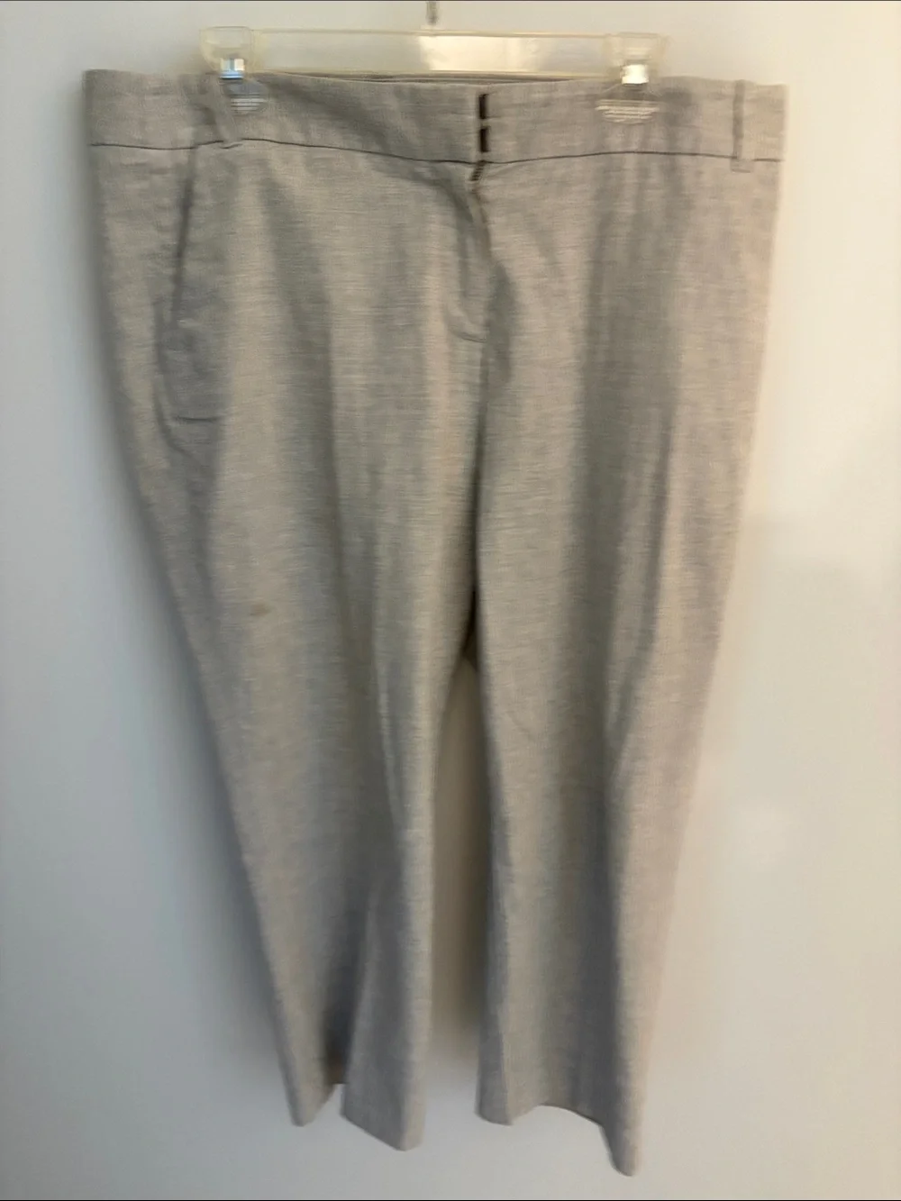 J. Crew Light Gray Cocktail Capri Woman’sTrousers